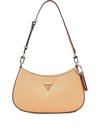Guess Co logo-plaque tote bag - women - Polyurethane - One Size - Neutrals