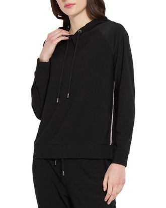 Lyss&eacute; Julia Stretch Crepe Hoodie