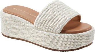 Marc Fisher Daylin Platform Sandal in Ivory at Nordstrom, Size 9
