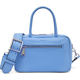 Aim&eacute;e Medium Ritual Leather Satchel in Pure Blue at Nordstrom