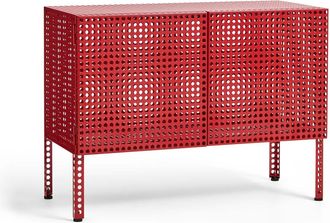 HAY Perforated Cabinet S, wine red