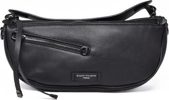 Gianni Chiarini Tassen, Dames, Zwart, ONE Size, Leer, Cindy Mezzaluna