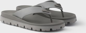 Prada Rubber thong sandals