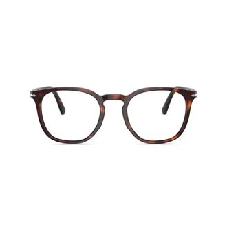 Persol Glasses, unisex, Brown, Size: 49 MM Optical Frame