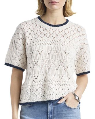 Splendid Ss Tipped Sweater