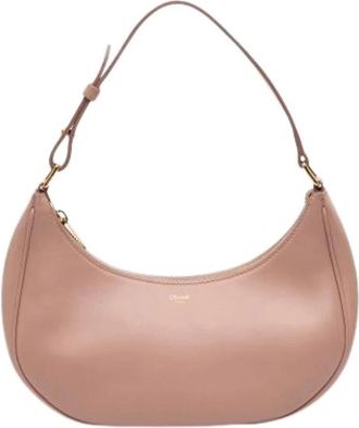 Celine Pre-owned Ava Schoudertas - Dames - Vintage Schoudertas - Roze - ONE Size - Leer - Vintage