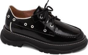 Linea Paolo Marcy Derby in Black Box at Nordstrom Rack, Size 5.5