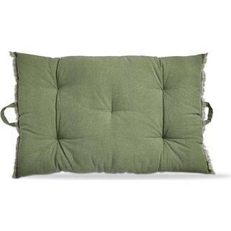 Tag Green Cotton Yarn Dyed Stone Wash Decorative Throw Pillow at Nordstrom, Size Medium