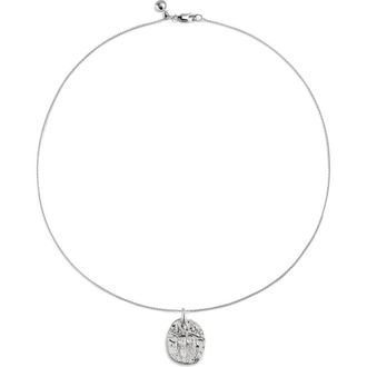 Monica Vinader Sisterhood Pendant Necklace in Sterling Silver at Nordstrom