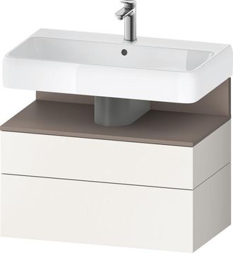 Duravit Duravit Qatego Mueble Bajo Lavabo, 1 Extra&iacute;ble Y 1 Caj&oacute;n