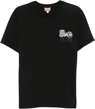 Kenzo Happy Tiger Cotton T-shirt