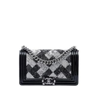 Chanel Pre-owned Vintage Schoudertas - Dames - Pre-owned - Zwart - Maat: ONE Size Leer