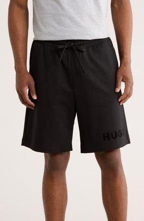HUGO BOSS Dinkoe Cotton Shorts in Black at Nordstrom Rack, Size Xx-Large