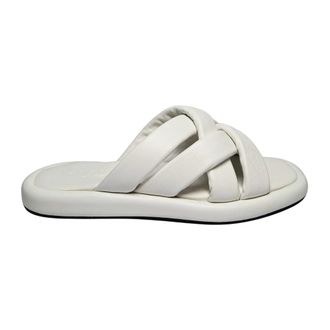 Baldinini Sliders, female, White, Size: 9 US Sandali Nappa