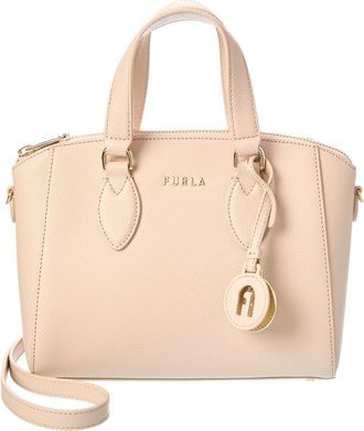 Furla Minerva Mini Leather Satchel