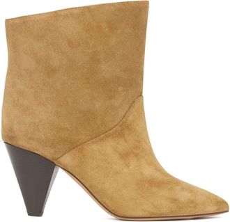 Isabel Marant Stivali Loline in pelle scamosciata 75mm - Toni neutri