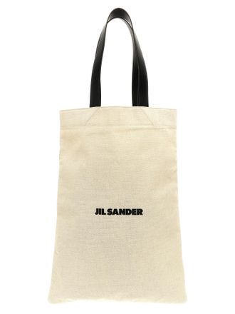 Jil Sander Womens Flat Shopper Large Shopping Bag