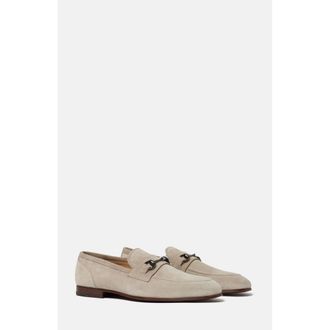 Scarosso Alessandro Loafers in Sand - Suede at Nordstrom, Size 42.5