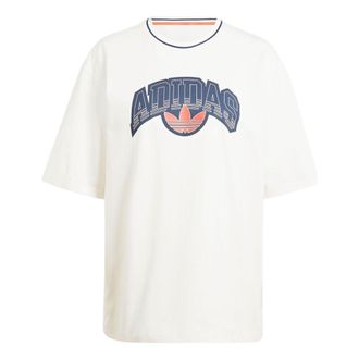 adidas (WMNS) adidas Big Logo Graphic T-shirt Asia Sizing White IU2491