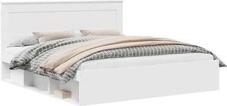 vidaXL Estructura De Cama 180 X 200 Cm Madera De Pino Macizo Vidaxl