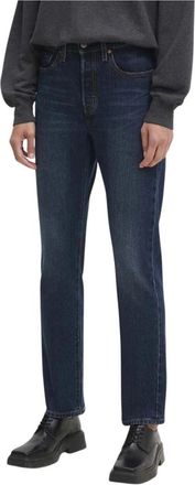 Levi's 501 Jeans - Dames - Slim Fit Jeans - Blauw - W24 L32 - Katoen - Jeans