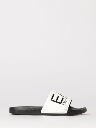 Emporio Armani Sliders EA7 in gomma con stampa logo
