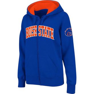 Colosseum Womens Stadium Athletic Royal Boise State Broncos Arched Name Full-Zip Hoodie at Nordstrom, Size Small