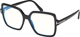 Tom Ford Ft 6063B 001 Optical Frame - Dames - Brillen - Zwart - 56 MM - Accessoires