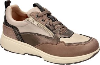 Xsensible Schoenen, Dames, Bruin, 37 EU, Leer, Grenoble Sneaker