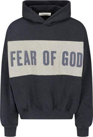 Fear of God Felpa Cappuccio Logo