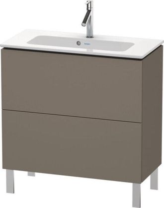 Duravit L-cube Mueble De Aseo Vertical Compact, 2 Cajones, - Duravit