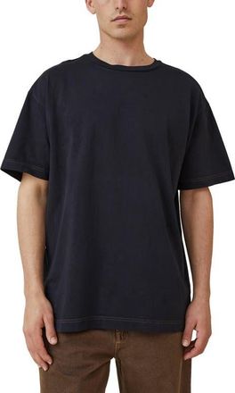 Cotton On Mens Box Fit Plain T-Shirt in Black at Nordstrom, Size X-Small