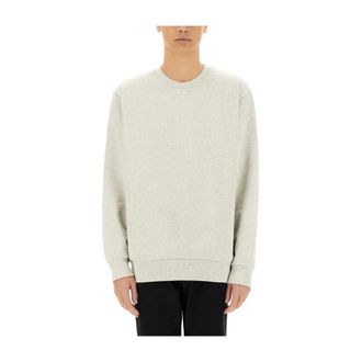 A.P.C. A.p.c. - Label H Sweatshirt - Heren - Sweatshirts & Hoodies - Grijs - Maat: XL Katoen
