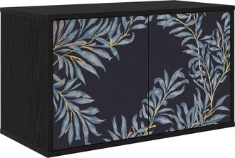 vidaXL Mueble De Tv Montado En La Pared Dokkum 69 X 33 X 40 Cm Vidaxl