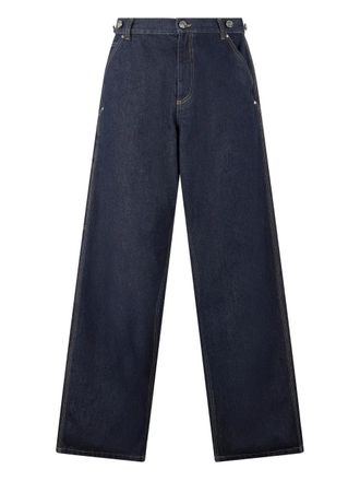 Roberto Cavalli RC-monogram jeans - men - Cotton - 31 - Blue