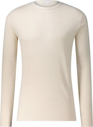 Kiefermann Ronde hals gebreid - Heren - Ronde hals truien - Beige - L - Katoen - Truien & Vesten