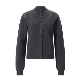 Christophe Lemaire Truien & Vesten, Heren, Grijs, S, Kasjmier, Omkeerbare Kasjmier Cardigan
