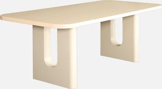 Sweeek Mesa De Comedor Acabado Mate, 8 Plazas