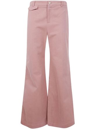 Chloé Boot Cut High Waist Trousers Clothing