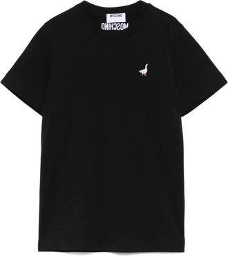 Moschino T-shirt con logo - Nero