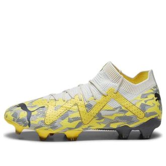 Puma Future Ultimate FG AG Grey Yellow Blaze 107355-04