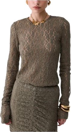 Liu Jo Donna, Top, Verde, L, new