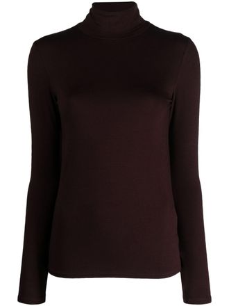 Majestic Filatures Maglione a collo alto - Marrone