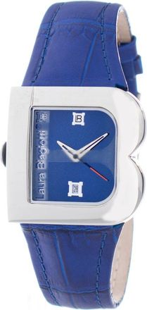 Laura Biagiotti Leather Dress Womens Watch