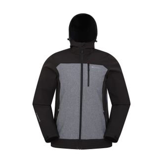 Mountain Warehouse Heren Illuminate II Soft Shell Jas (Donkergrijs)