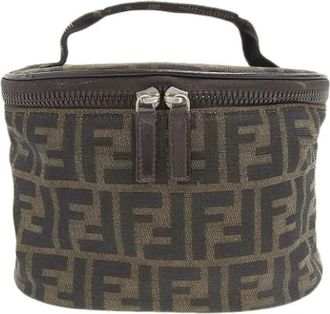 Fendi Tweedehands Canvas handtassen - Dames - Vintage Handtas - Bruin - ONE Size - Vintage