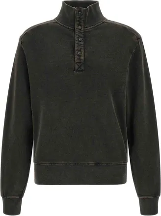 Entire studios Buttoned Turtleneck Sweatshirt