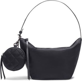 MZ Wallace Small Waverly Shoulder Bag in Black at Nordstrom