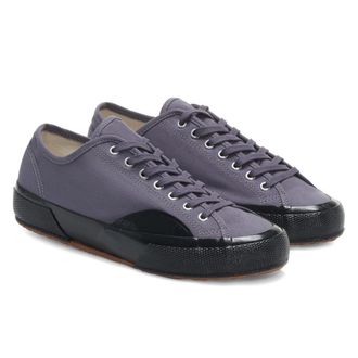 Superga Volwassen uniseks 2431 Vietnam Canvas Trainers (Stormgrijs/Zwart)