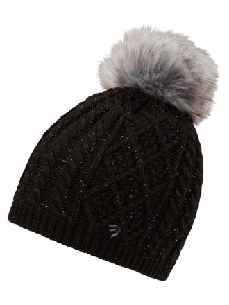 Ziener Skim&uuml;tze ZIENER ILLHORN-Z hat lady, Damen, schwarz, Kunstfaser, M&uuml;tzen Skim&uuml;tze